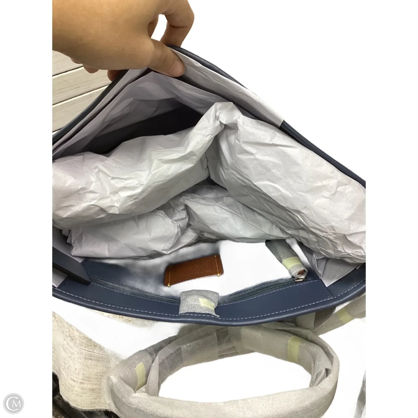 Crossbody Designer By Coach, Size: Medium