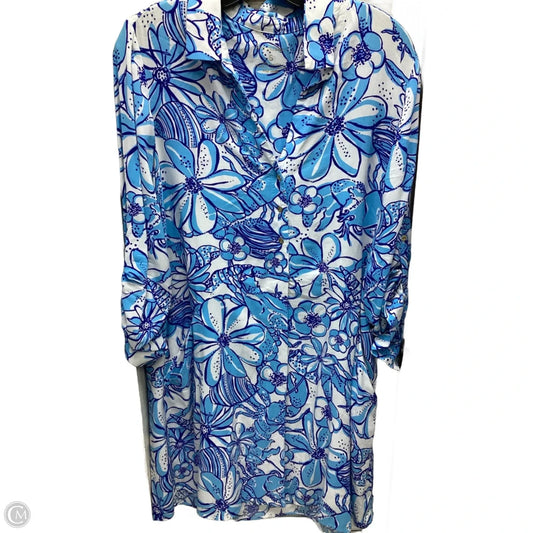Dress Designer By Lilly Pulitzer In Floral Print, Size: S
