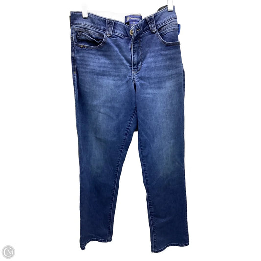 Jeans Straight By Democracy In Blue Denim, Size: 14