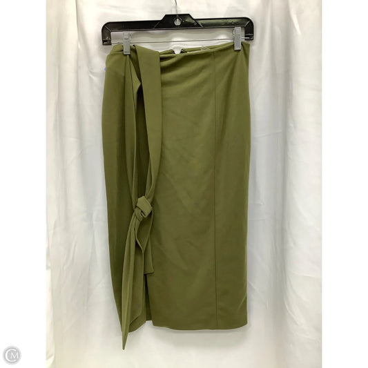 Skirt Designer By Alice + Olivia In Green, Size: L