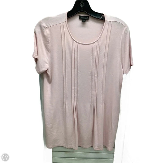 Top Short Sleeve By J. Jill In Pink, Size: S