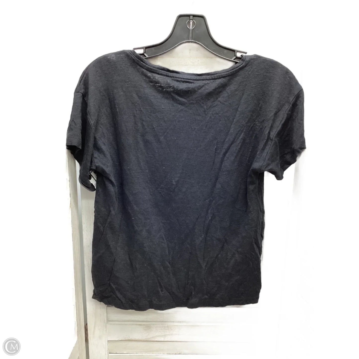 Top Short Sleeve By J. Crew In Black, Size: M