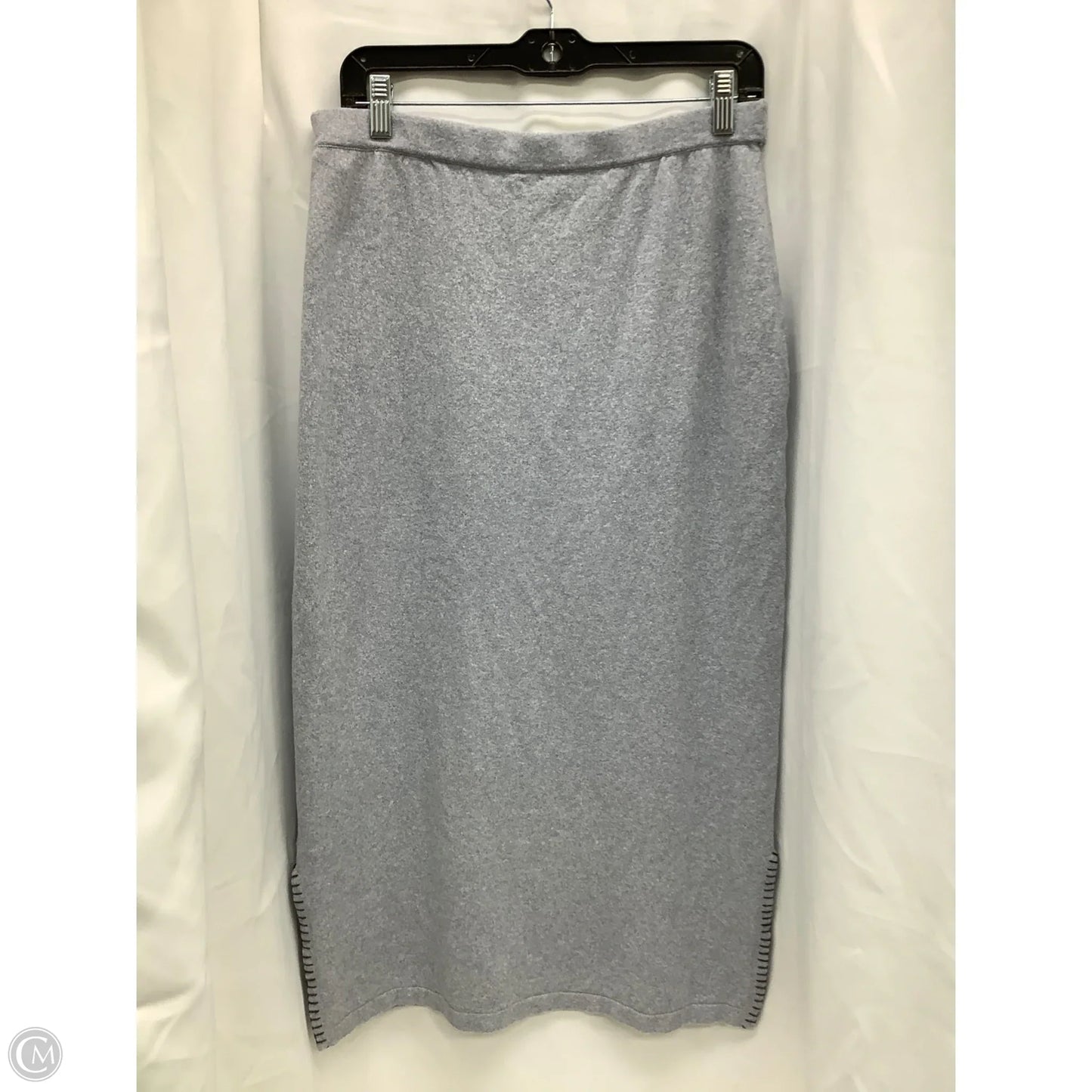 Skirt Maxi By Vince Camuto In Grey, Size: M