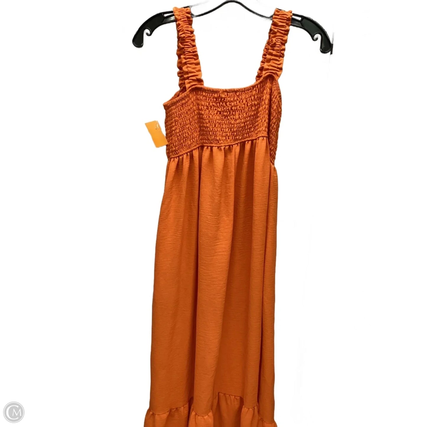 Dress Casual Maxi By Clothes Mentor In Orange, Size: Xl