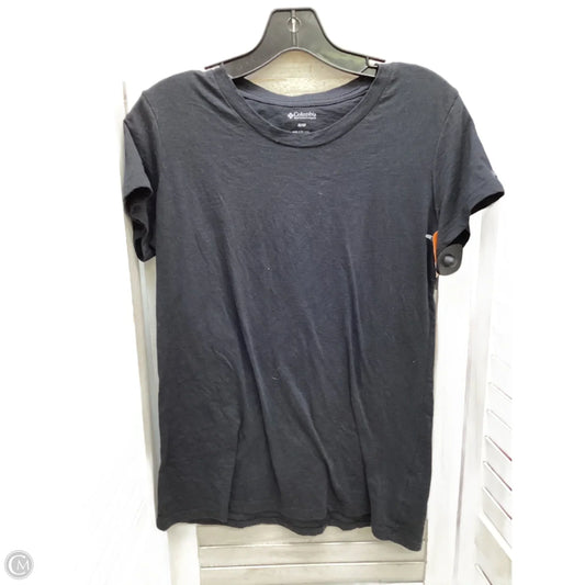 Top Short Sleeve By Columbia In Black, Size: M