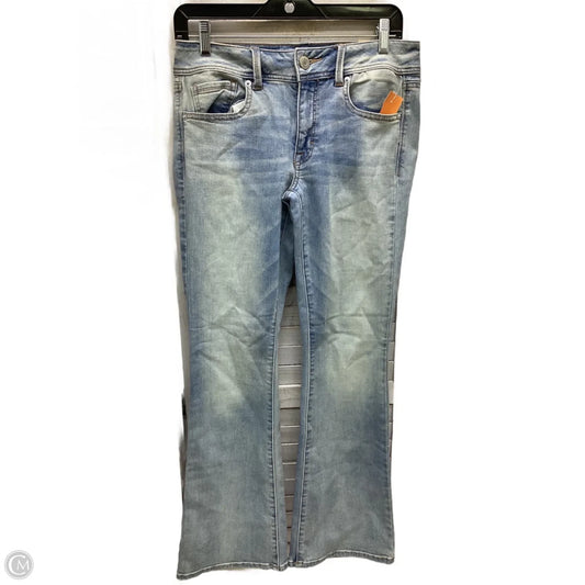 Jeans Boot Cut By American Eagle In Blue Denim, Size: 8