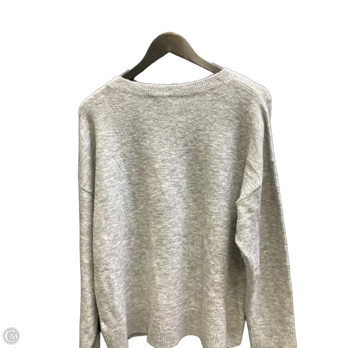 Sweater By Talbots In Grey, Size: Xl