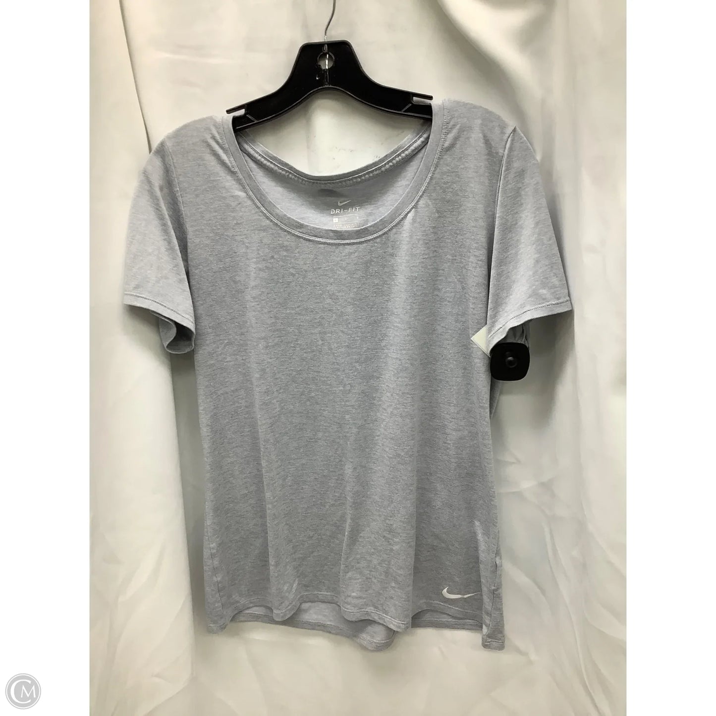 Top Short Sleeve By Nike Apparel In Blue, Size: L