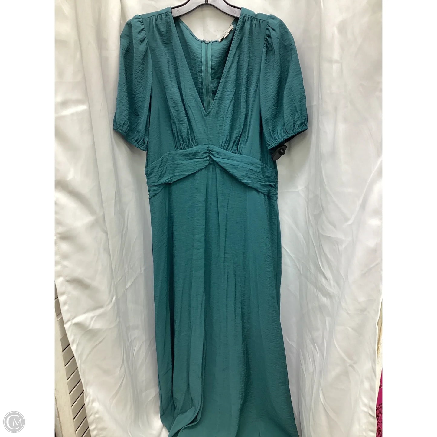 Dress Casual Maxi By Loft In Teal, Size: 10