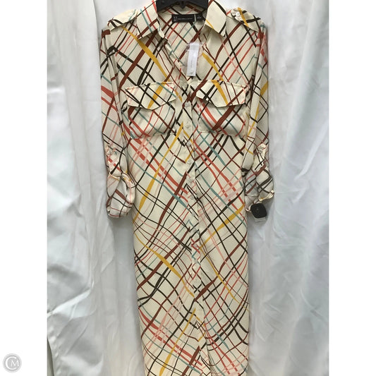 Dress Casual Maxi By New York And Co In Striped Pattern, Size: S