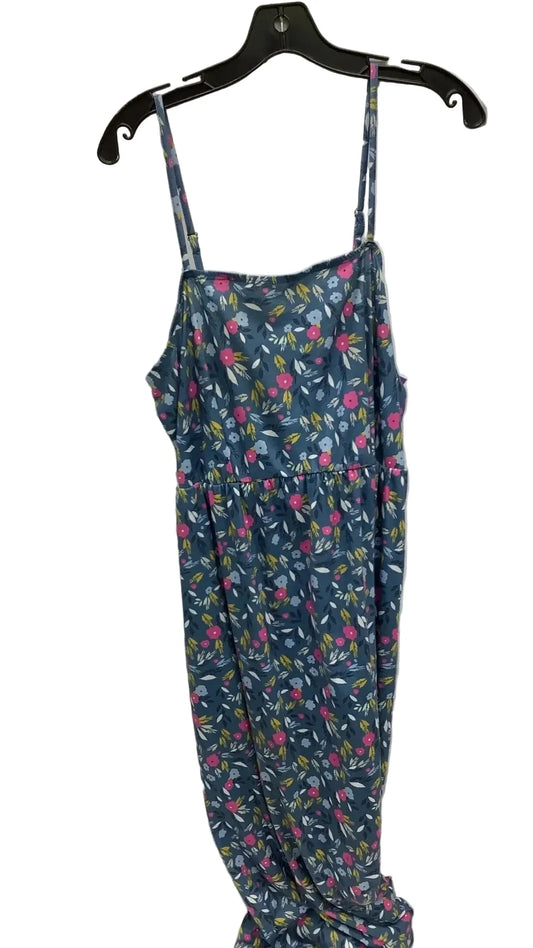 Dress Casual Maxi By Clothes Mentor In Floral Print, Size: Xl
