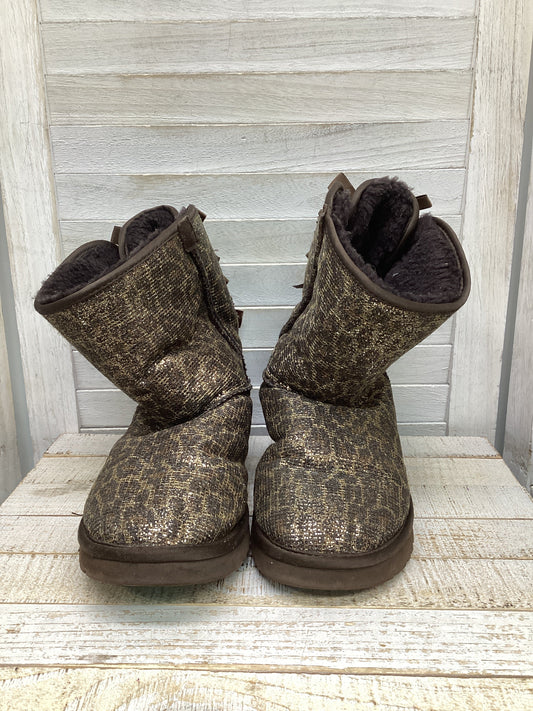 Boots Snow By Ugg In Brown, Size: 8