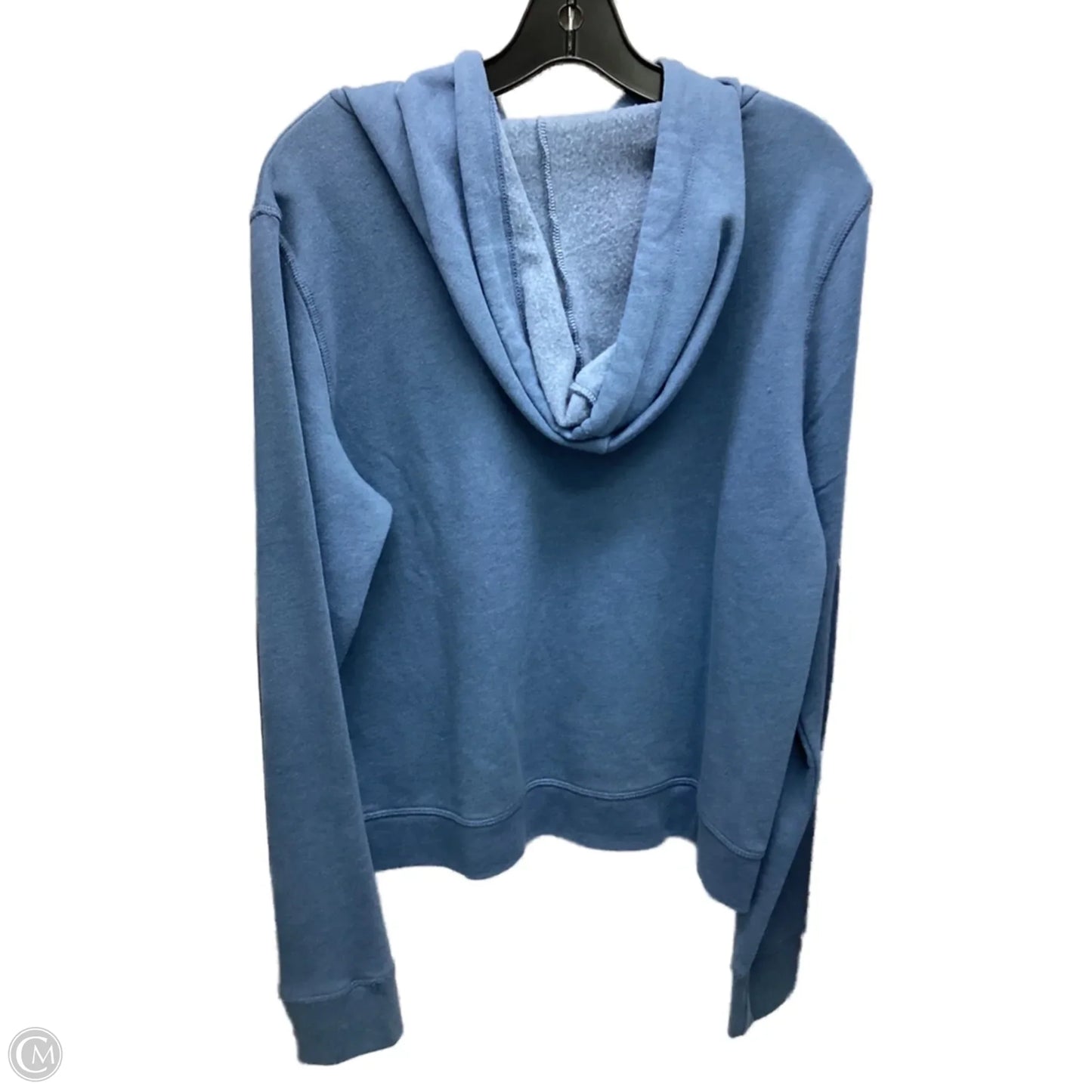 Sweatshirt Hoodie By Aeropostale In Blue, Size: L