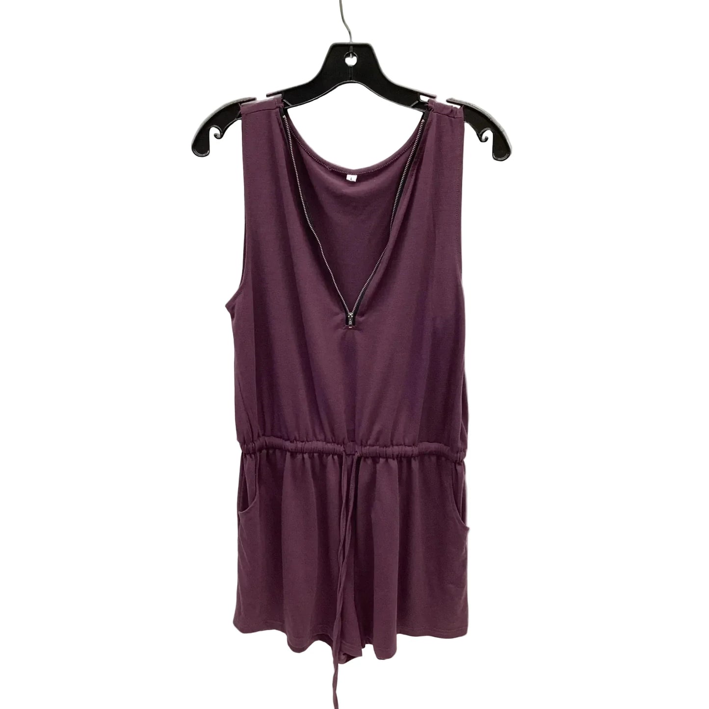 Romper By Clothes Mentor In Purple, Size: L
