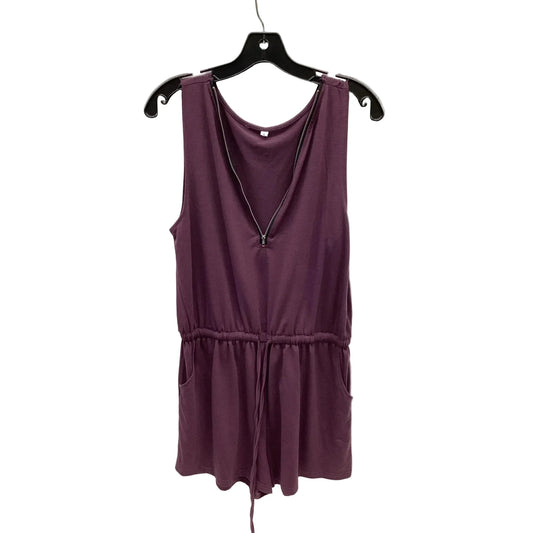 Romper By Clothes Mentor In Purple, Size: L