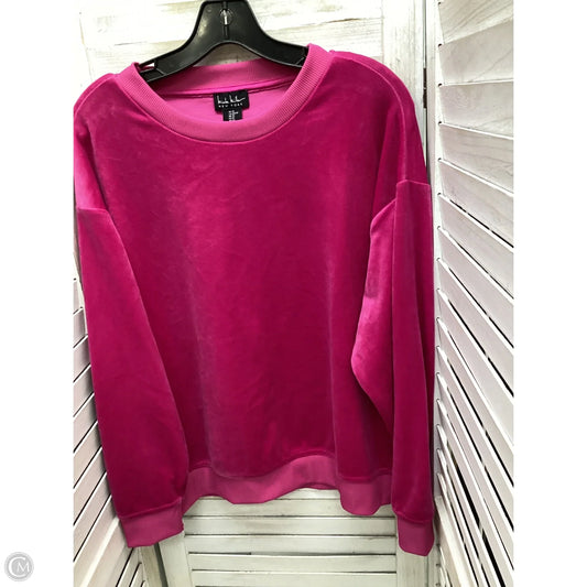 Top 2pc 3/4 Sleeve By Nicole By Nicole Miller In Pink, Size: Xs