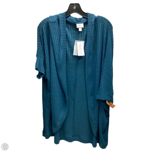 Cardigan By Lularoe In Blue, Size: L