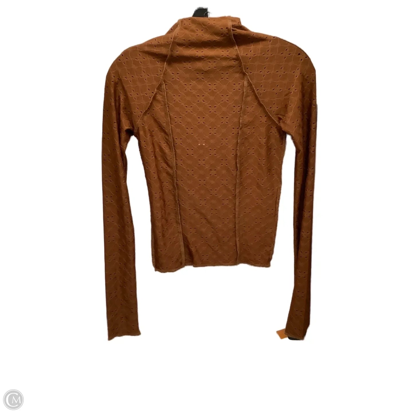 Top Long Sleeve By Urban Outfitters In Brown, Size: Xs
