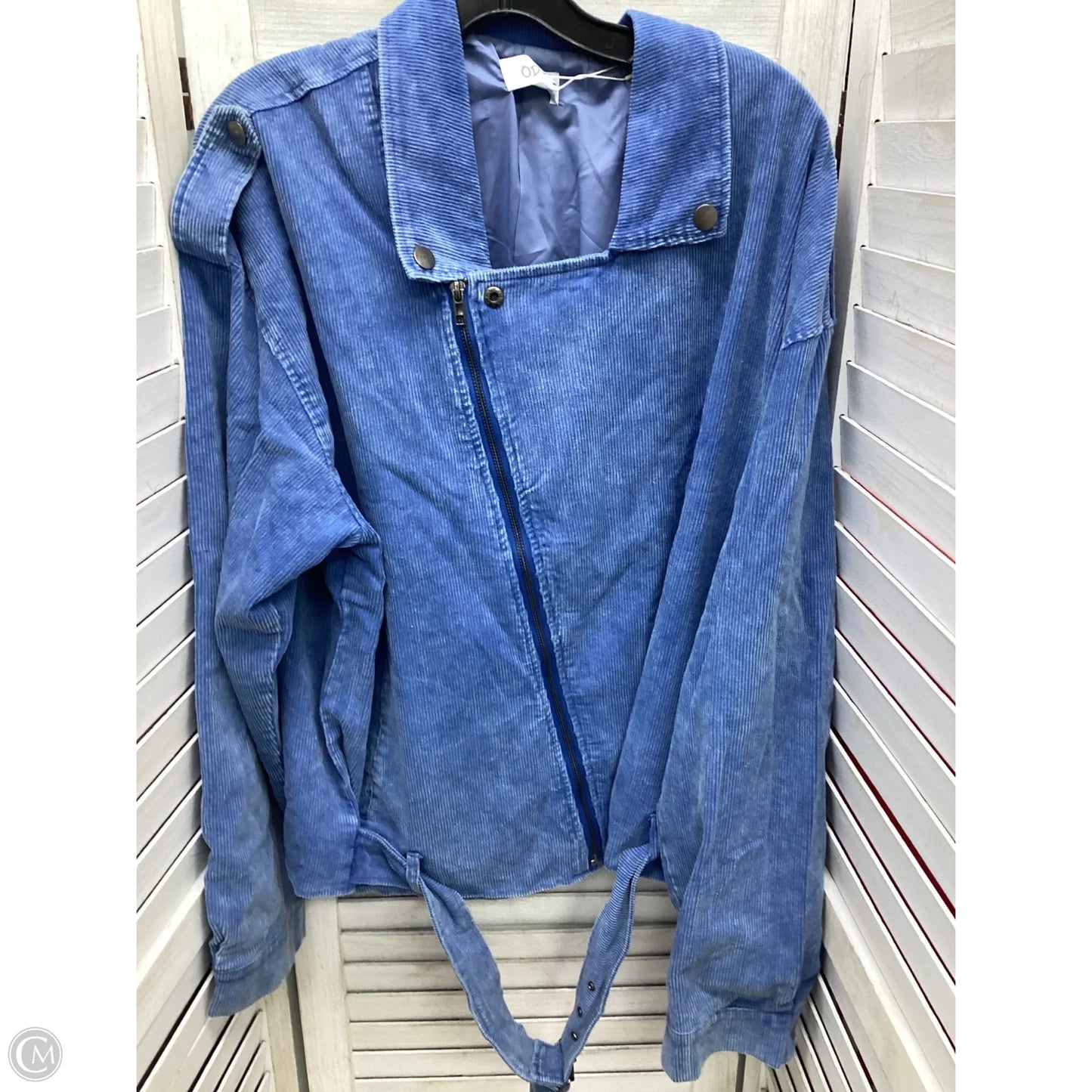 Jacket Other By Oddi In Blue, Size: 3x