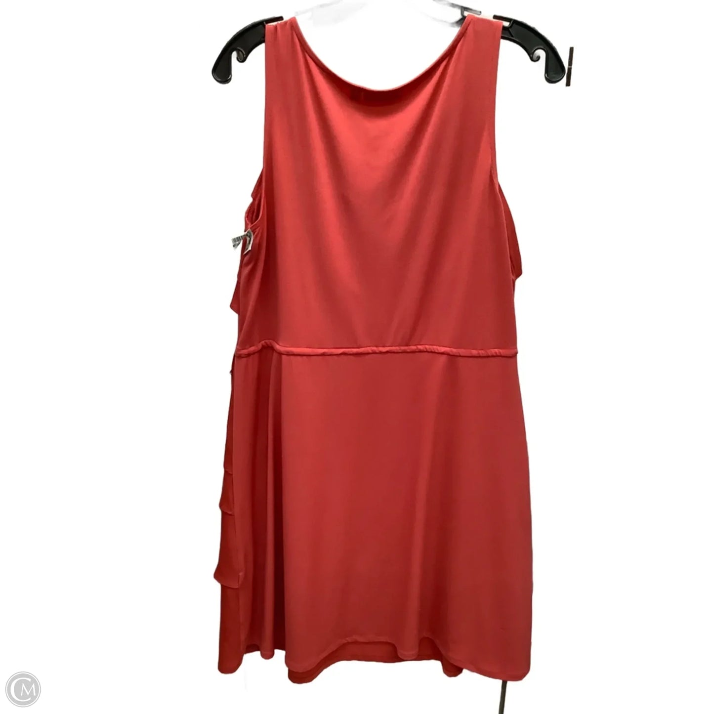Dress Casual Midi By Apt 9 In Red, Size: M