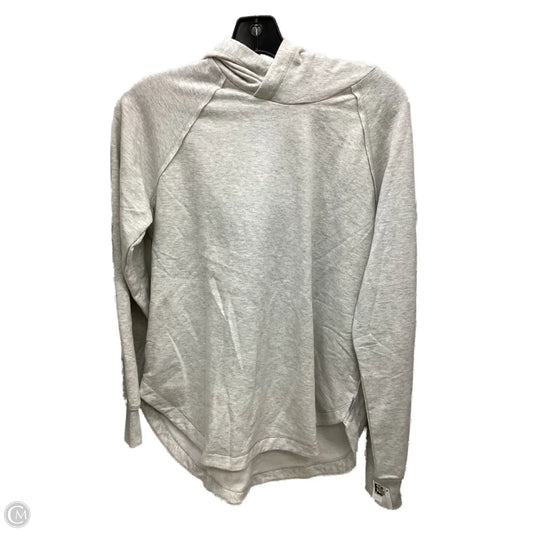 Sweatshirt Hoodie By Eddie Bauer In Grey, Size: S