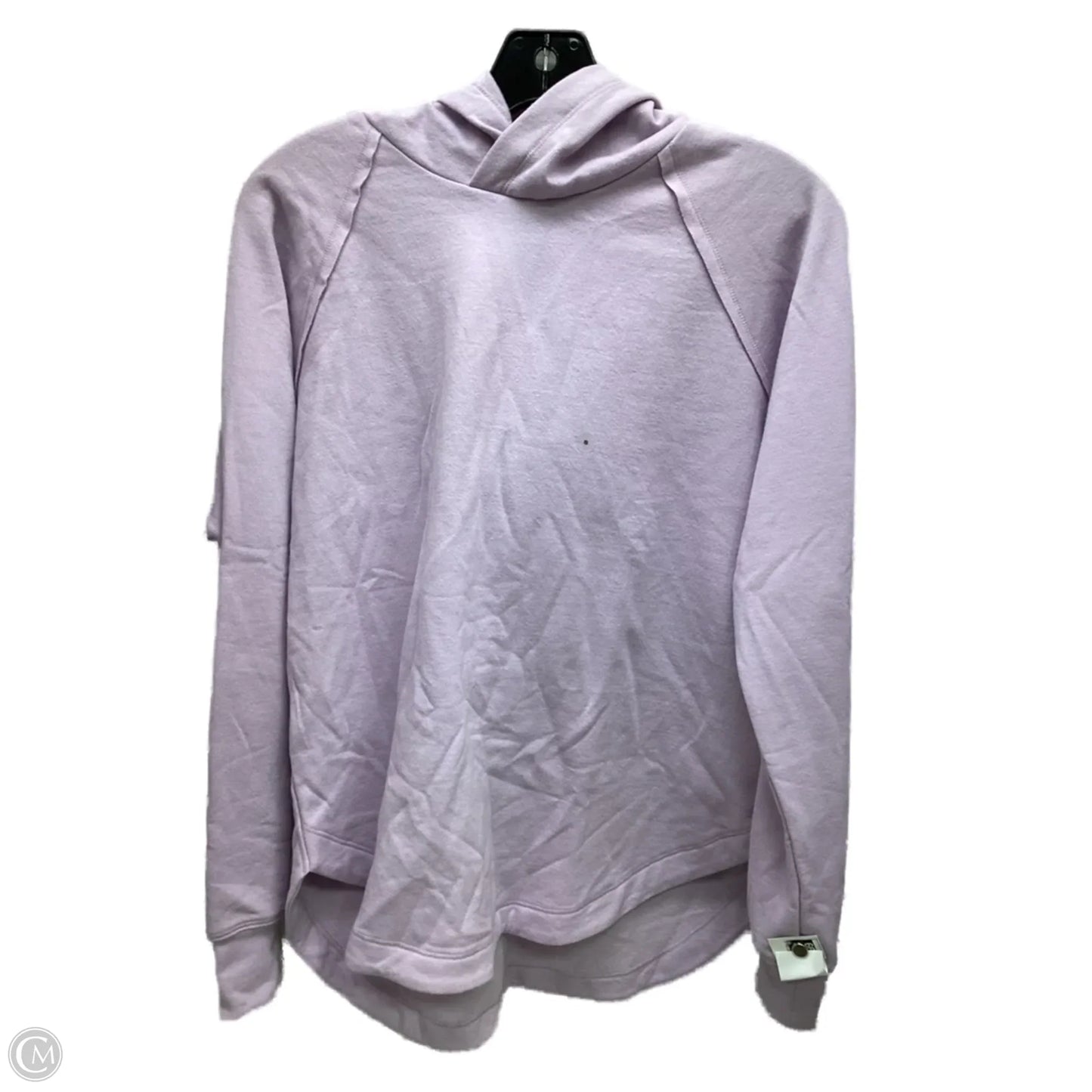 Sweatshirt Hoodie By Eddie Bauer In Mauve, Size: S