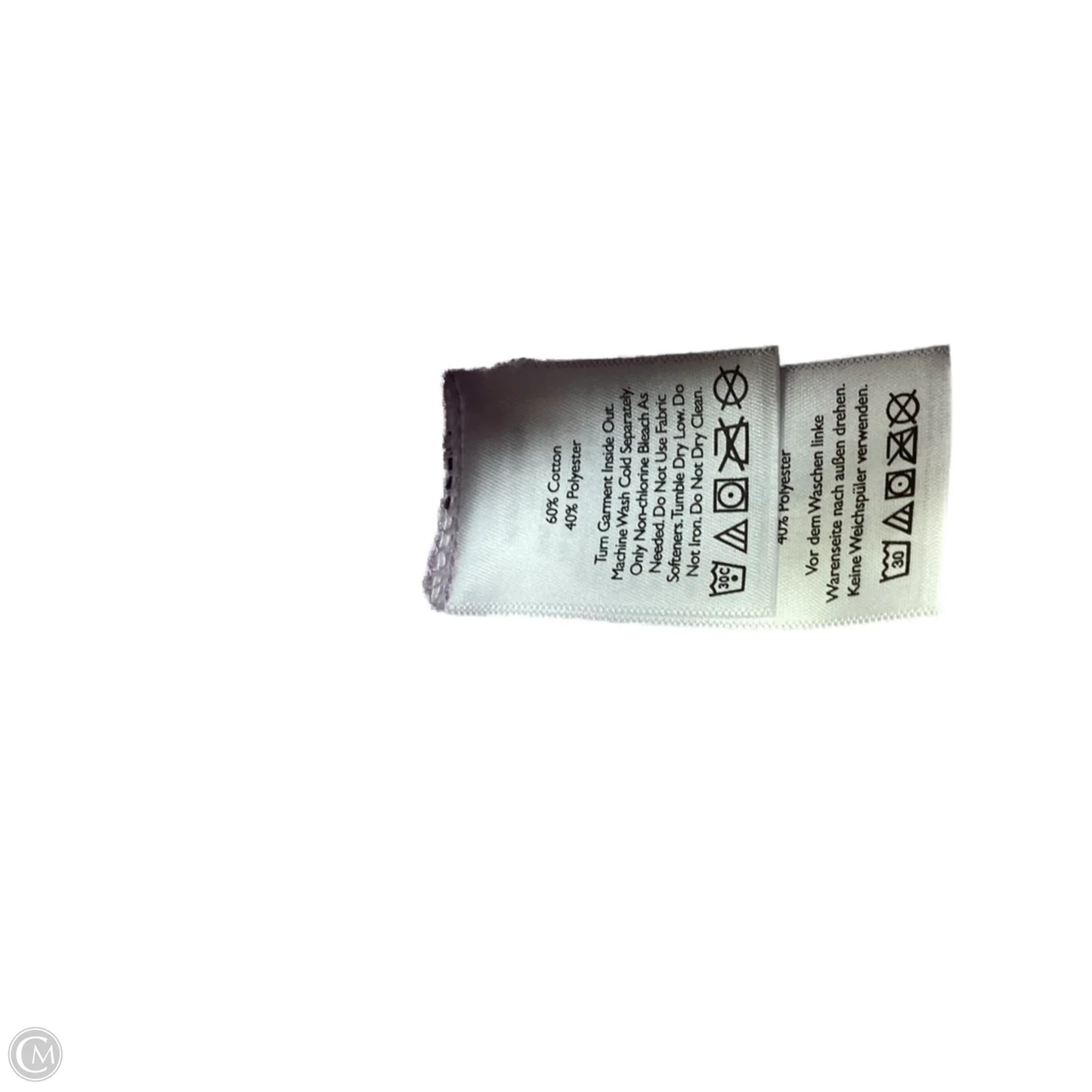 Sweatshirt Hoodie By Eddie Bauer In Mauve, Size: S