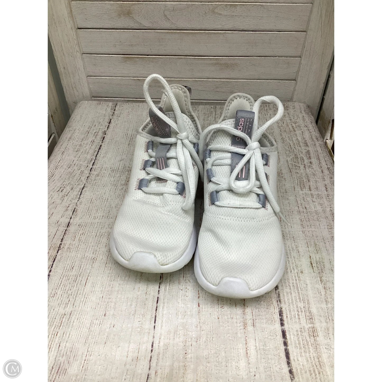 Shoes Athletic By Adidas In White, Size: 5.5
