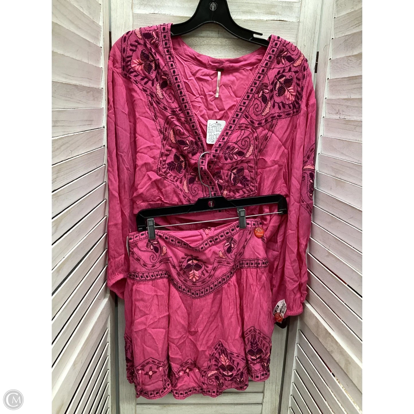 Skirt Set 2pc By Free People In Multi-colored, Size: 8