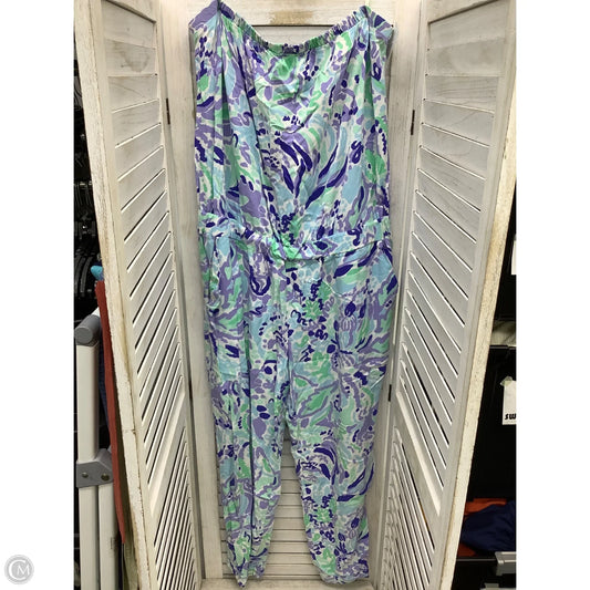 Jumpsuit Designer By Lilly Pulitzer In Multi-colored, Size: Xl