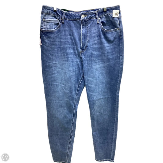 Jeans Boyfriend By Wild Fable In Blue Denim, Size: 16