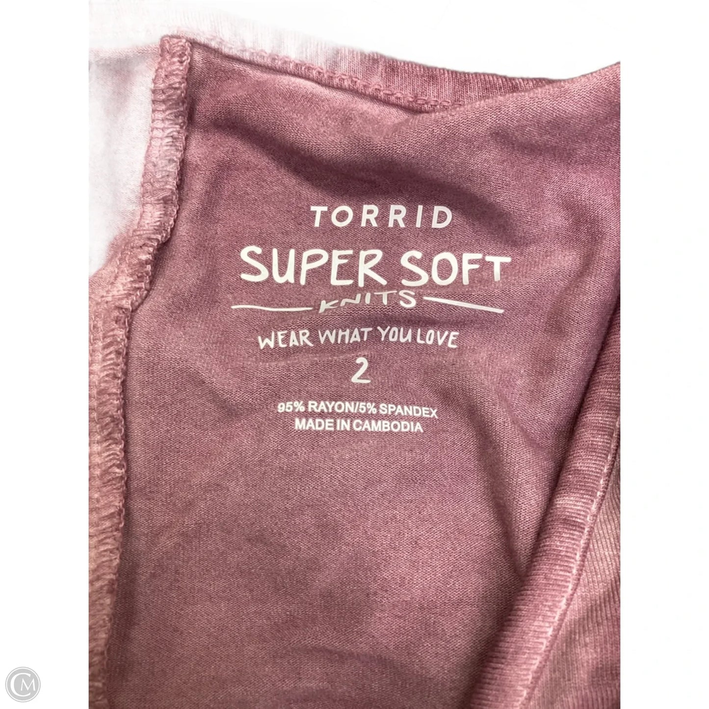 Top Sleeveless By Torrid In Purple, Size: 2x