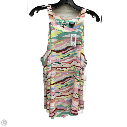 Top Sleeveless By Torrid In Multi-colored, Size: 2x