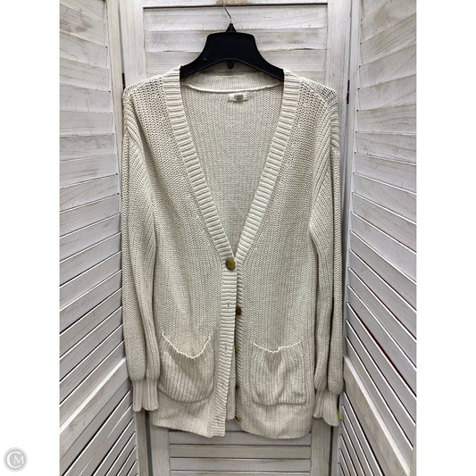 Cardigan By Ana In Ivory, Size: Xs