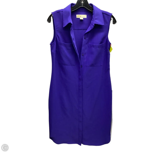 Dress Designer By Michael Kors In Blue, Size: 2