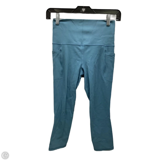 Athletic Capris By Athleta In Blue, Size: Xs