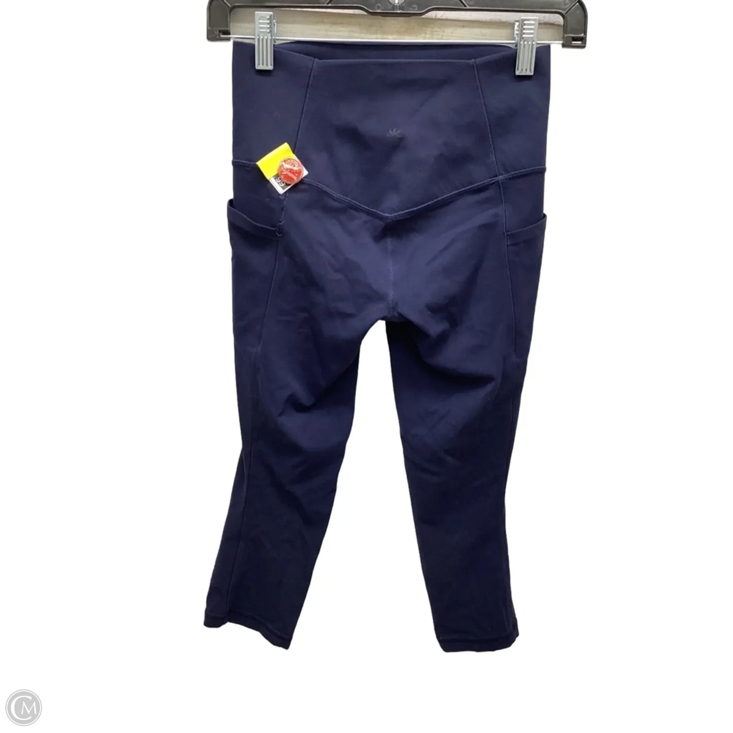 Athletic Capris By Athleta In Navy, Size: Xs