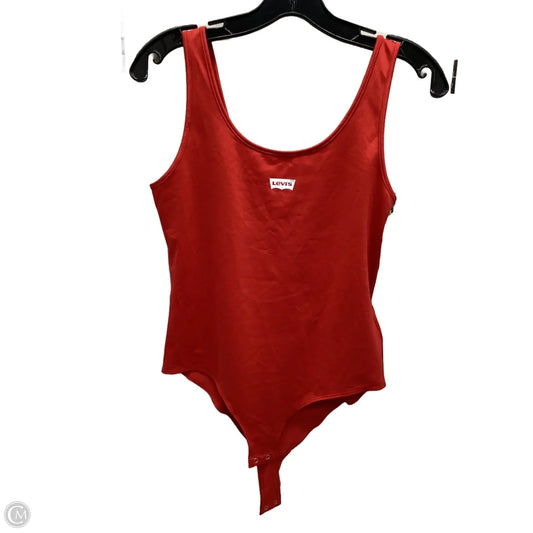Bodysuit By Levis In Red, Size: M