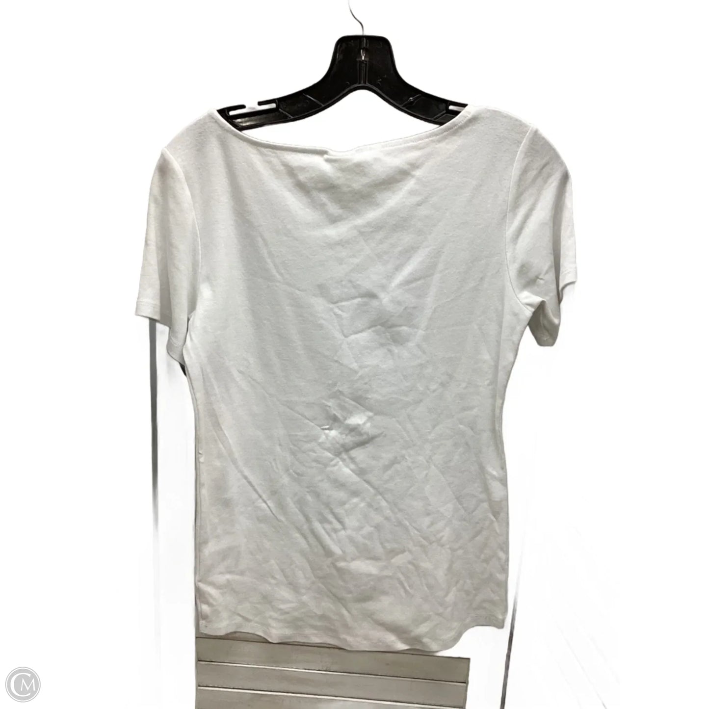 Top Short Sleeve By H&m In White, Size: M