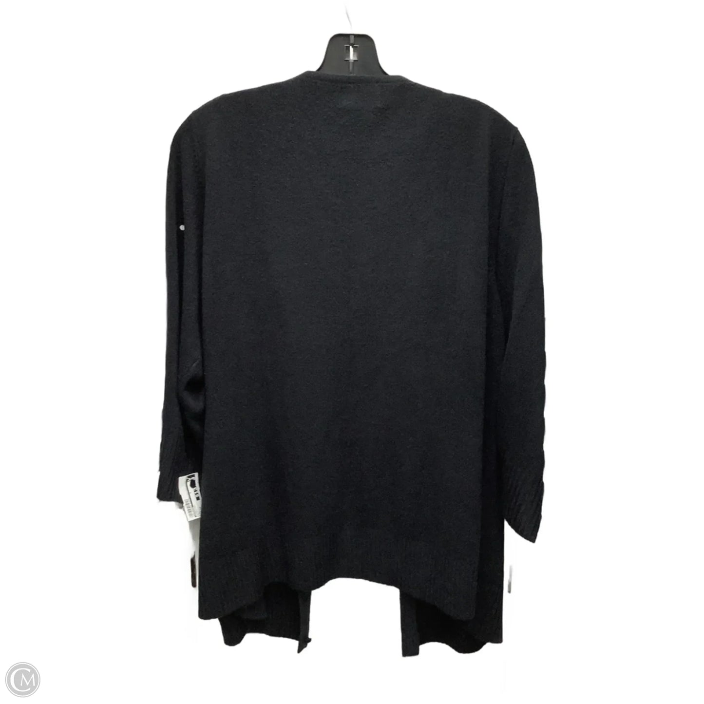 Cardigan By Avenue In Black, Size: 2x