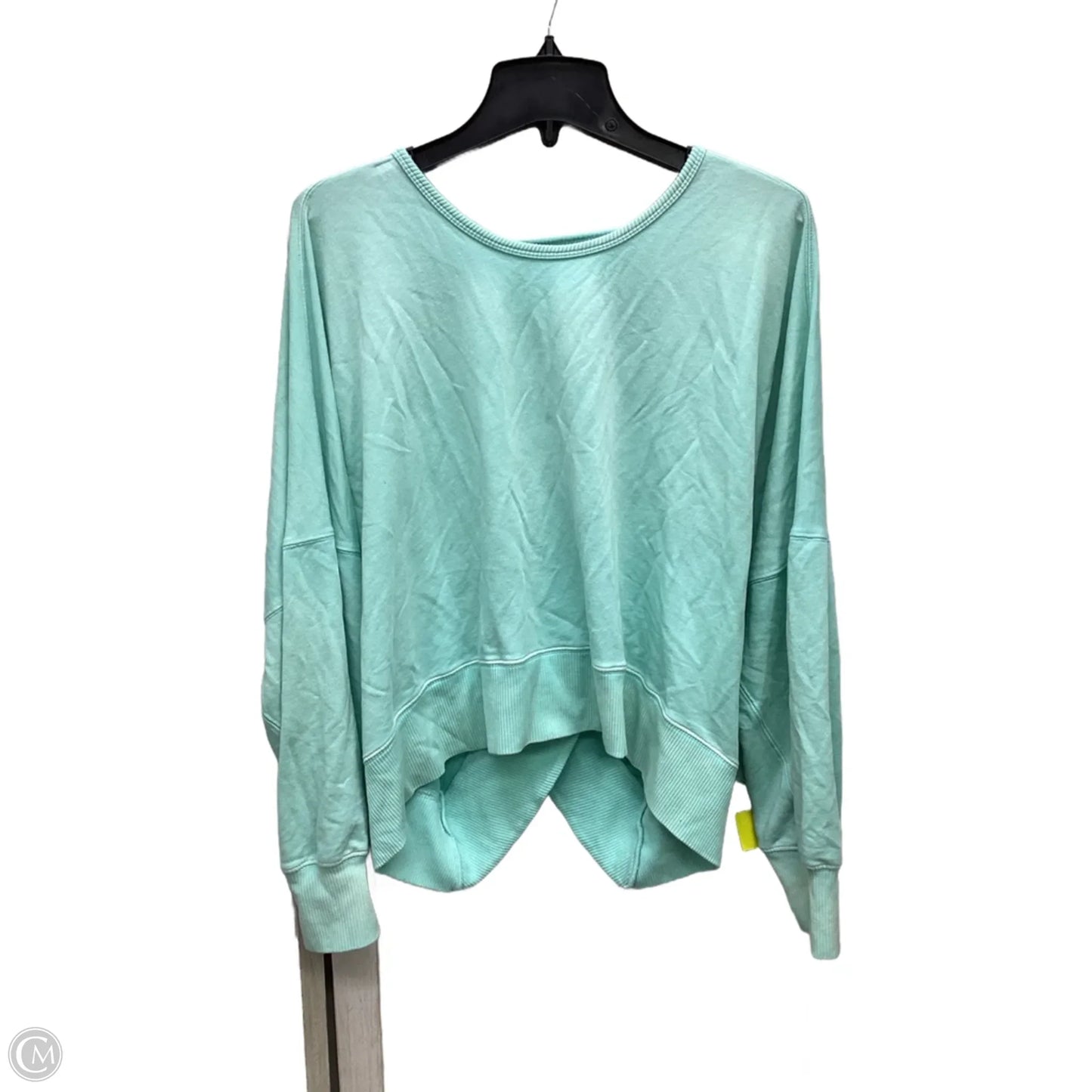 Top Long Sleeve By Free People In Teal, Size: S