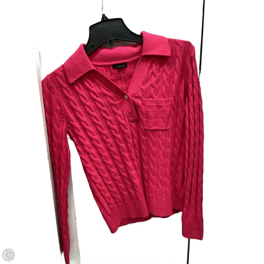 Top Long Sleeve By Talbots In Pink, Size: Xs