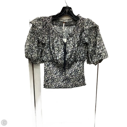 Top Short Sleeve By Free People In Multi-colored, Size: Xs