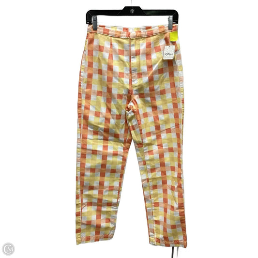 Pants Chinos & Khakis By Free People In Plaid Pattern, Size: 4