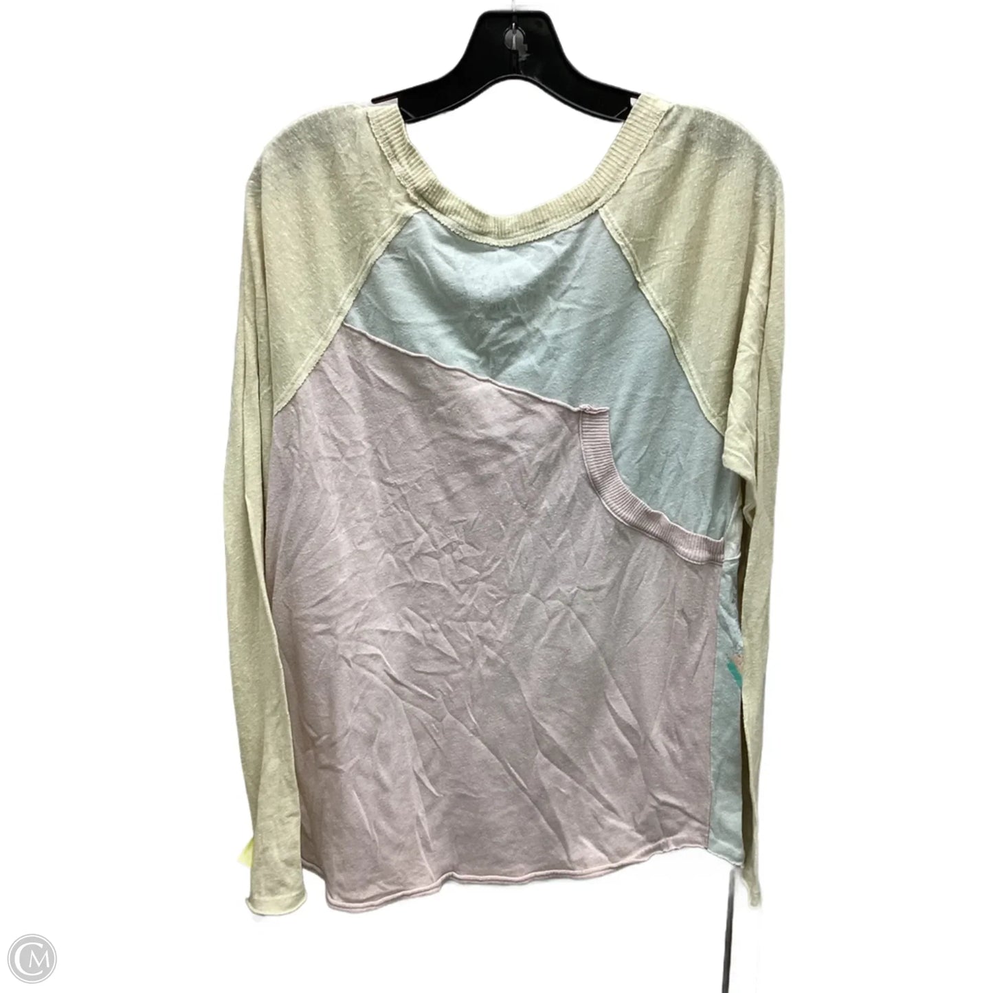 Top Long Sleeve By We The Free In Multi-colored, Size: L
