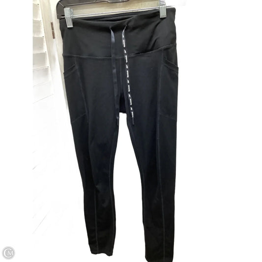 Athletic Leggings By Reebok In Black, Size: S