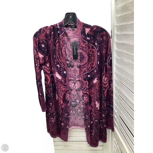 Cardigan By Talbots In Multi-colored, Size: 1x
