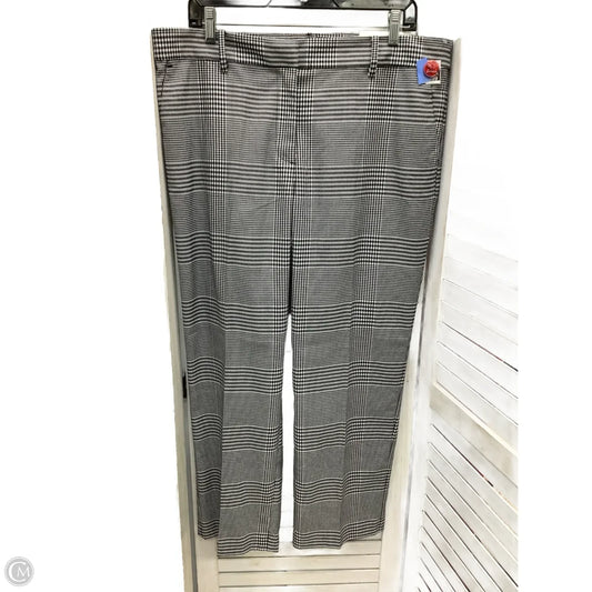 Pants Chinos & Khakis By Loft In Plaid Pattern, Size: 14