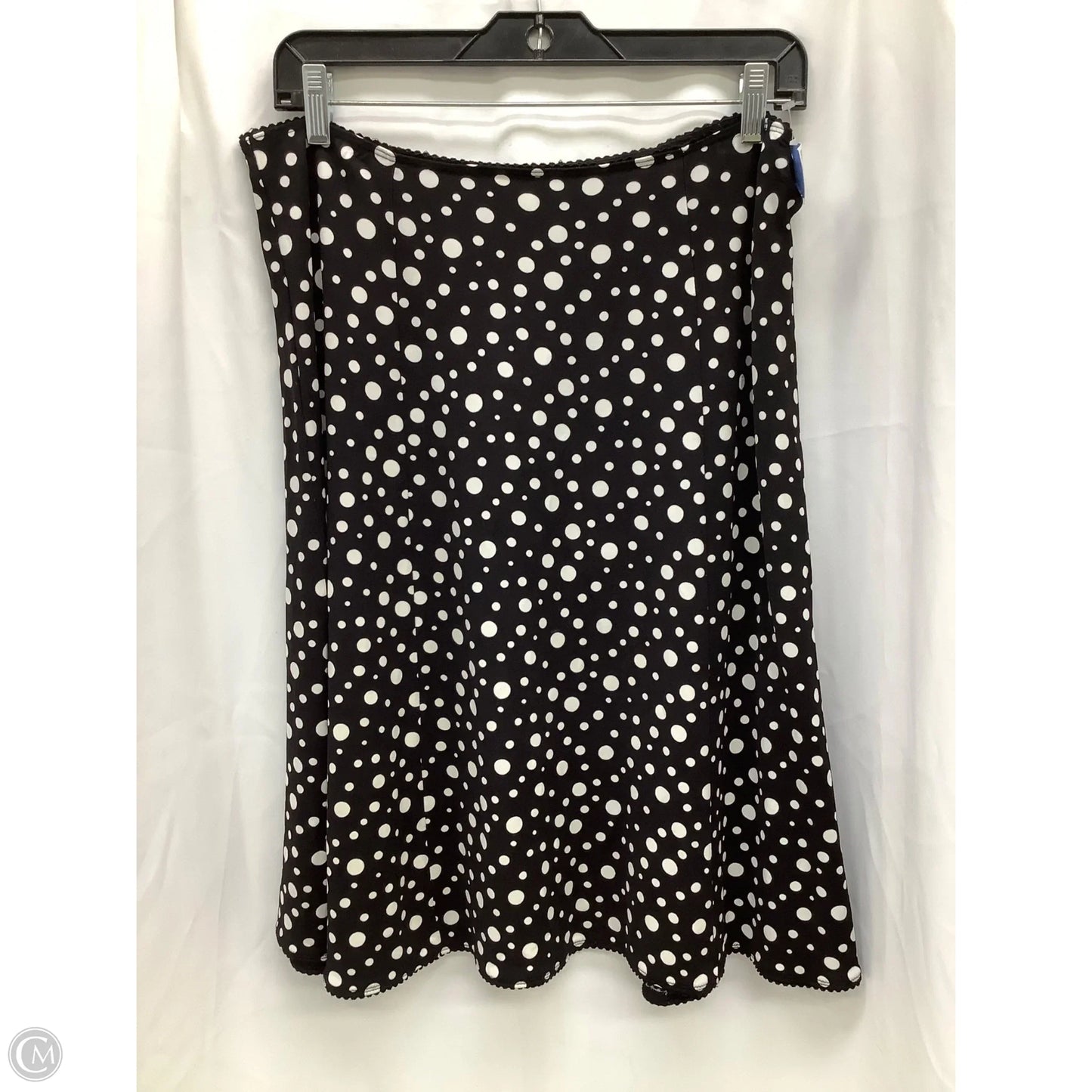 Skirt Midi By Talbots In Polkadot Pattern, Size: L
