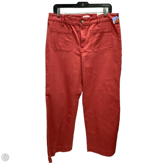 Pants Chinos & Khakis By Loft In Coral, Size: 12